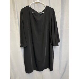 Lauren Ralph Lauren SKU 557 Womens Black Shift Dress Size 16